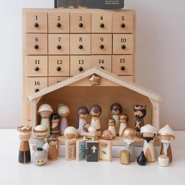 The Rescuer Nativity Advent Calendar 2026 – 24 Days of Christmas Story & Nativity Figures