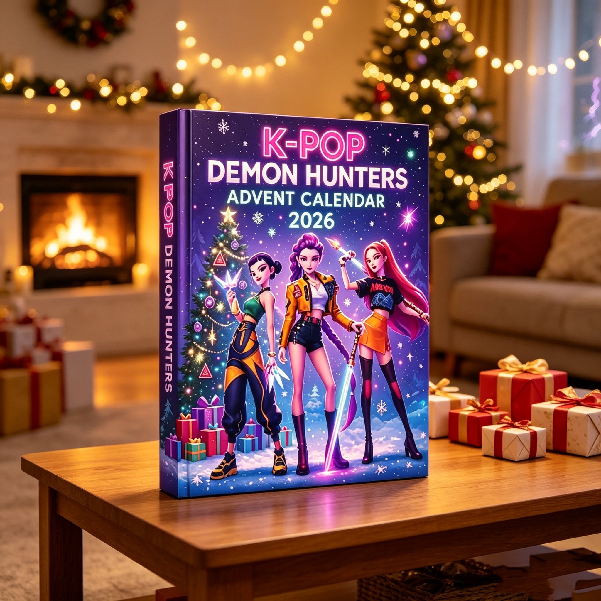 2026 K-Pop Demon Hunters Advent Calendar – 24 Days of Mystery Surprises
