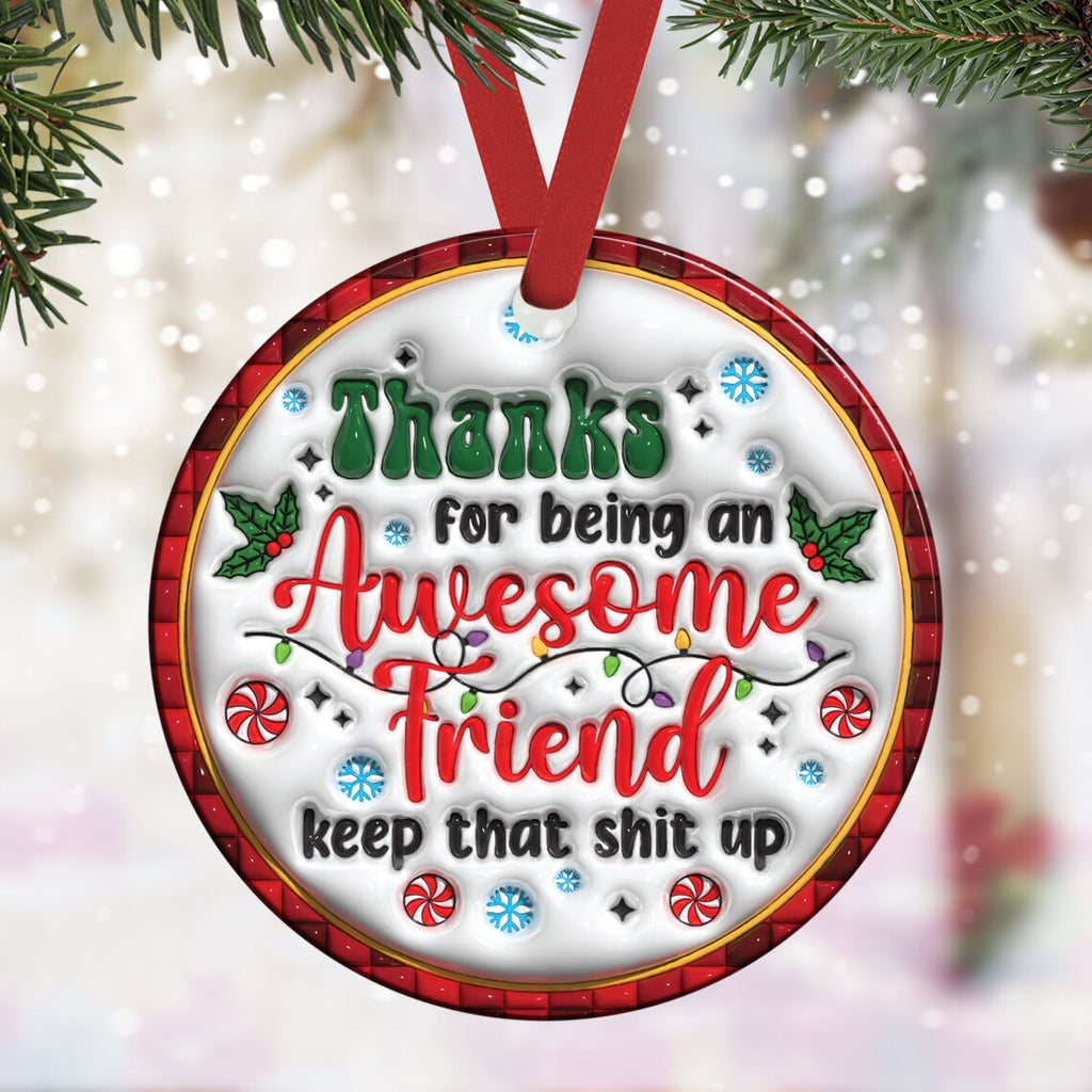 Friendship Ornament-Awesome Friend