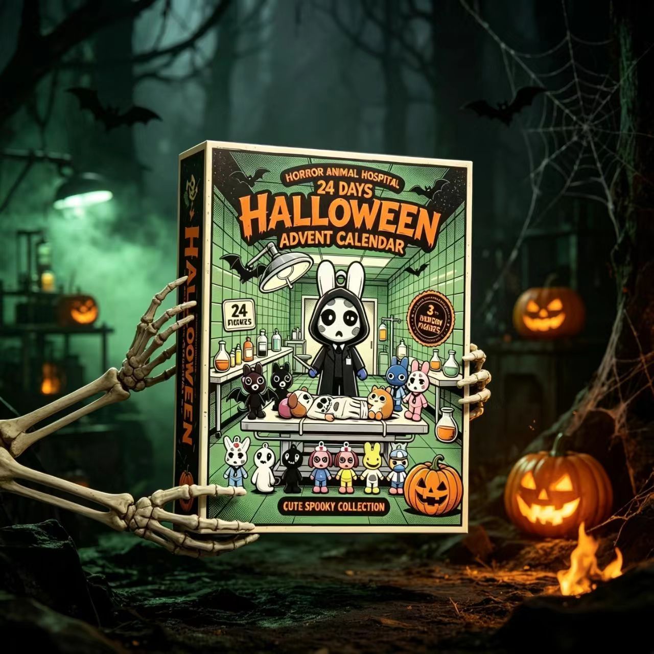 🎃 24 Days of Halloween Magic — Can You Survive the Cutest Spooky Animal Hospital? 24 Days. 24 Little Surprises. One Seriously Spooky Halloween.