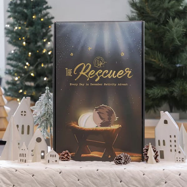 The Rescuer Nativity Advent Calendar 2026 – 24 Days of Christmas Story & Nativity Figures