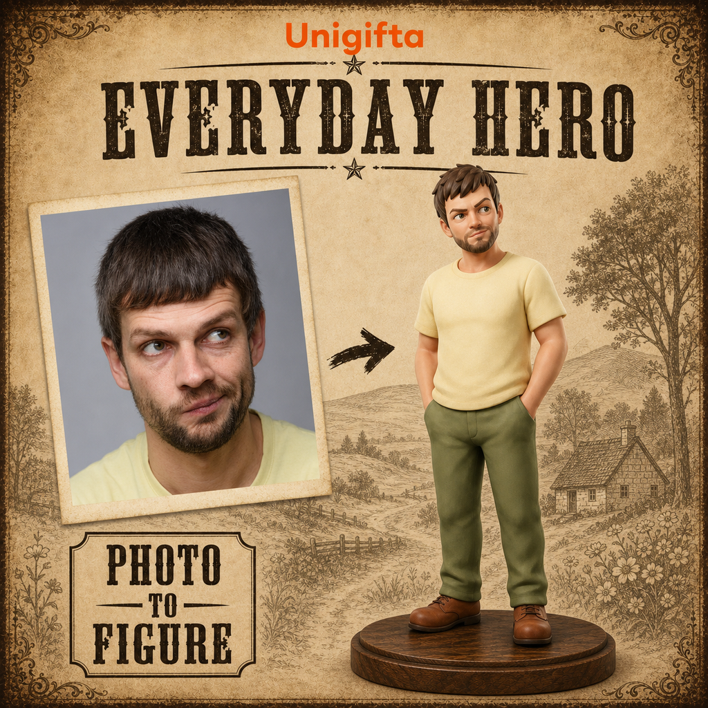 Custom Ghibli Figurine – Personalized 3D Avatar