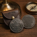 To My Son Inspirational Keepsake Coin From Dad