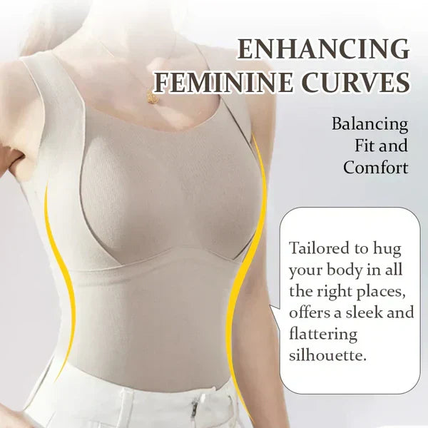 Black Friday Big Sale Women's Thermal Tank Tops With Built-in Bra