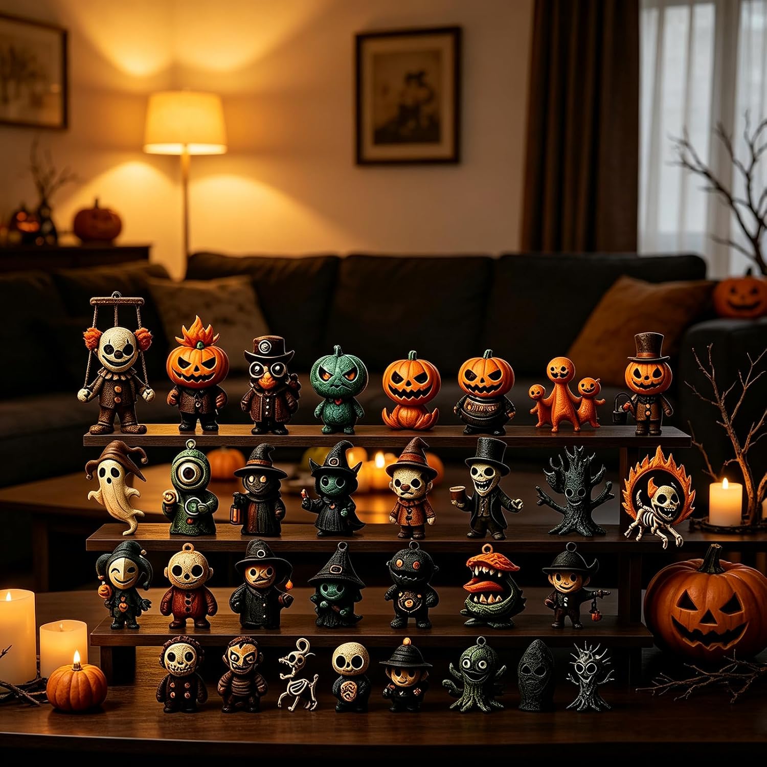 31 Nights of Fright: 2026 Halloween Advent Calendar with 31 Mystery Surprise Bags