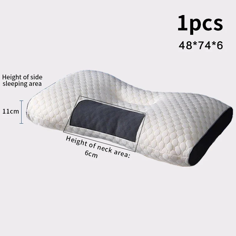 Antibacterial Neck Support Sleep-Aid Massage Pillow