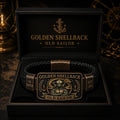 Golden Shellback Bracelet – A Timeless Tribute to the Old Sailor