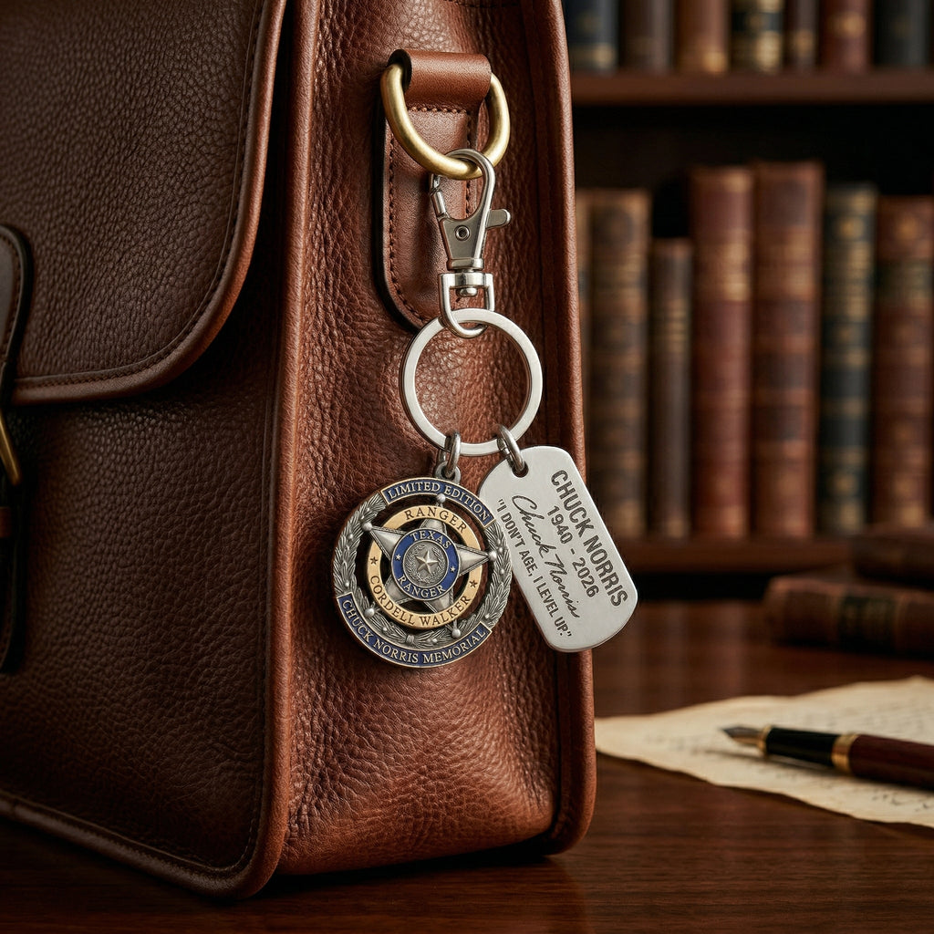 Chuck Norris Texas Ranger Cordell Walker Memorial Limited Edition Pin