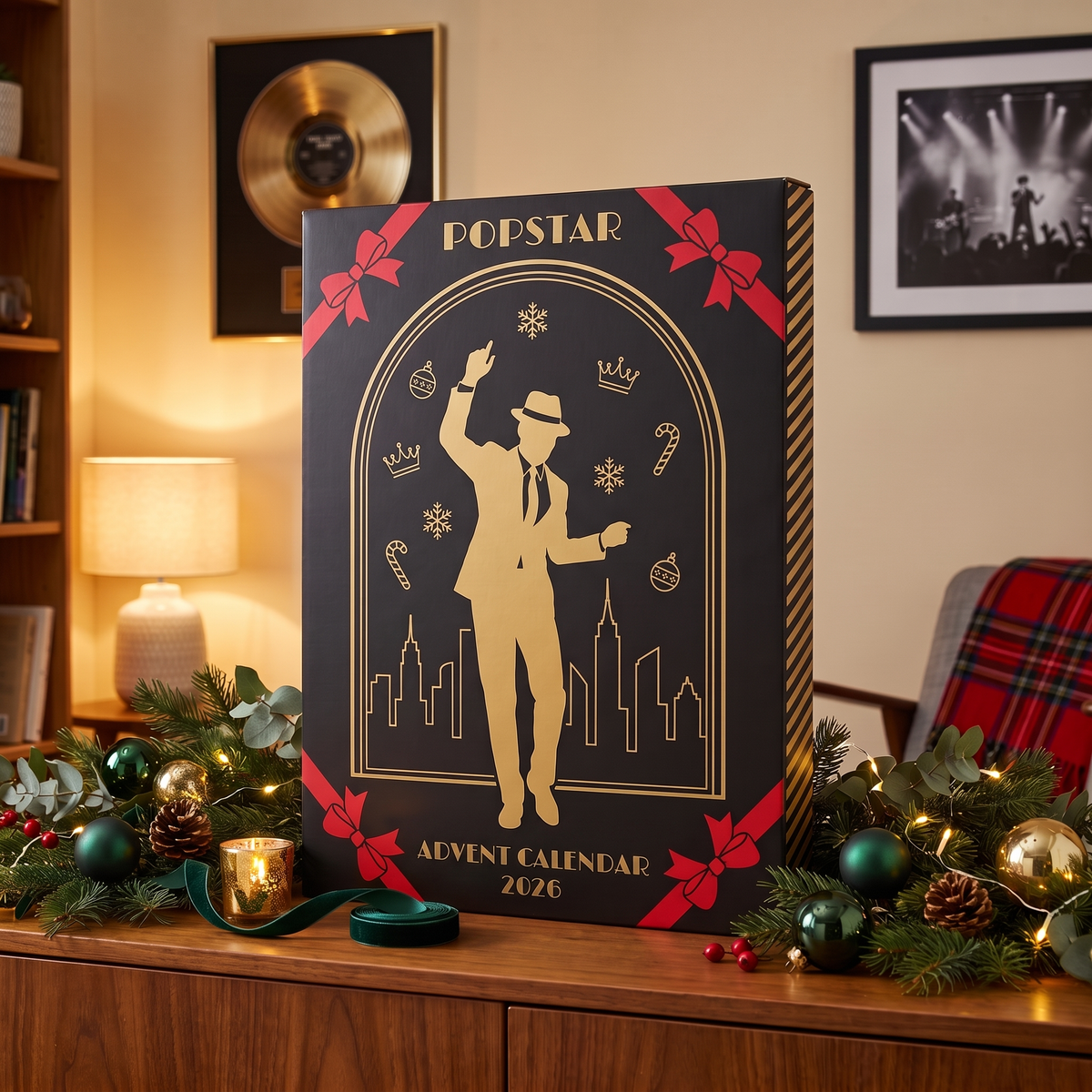 Popstar Collector's Advent Calendar – 24 Days of Iconic Surprises & Mini-Figures