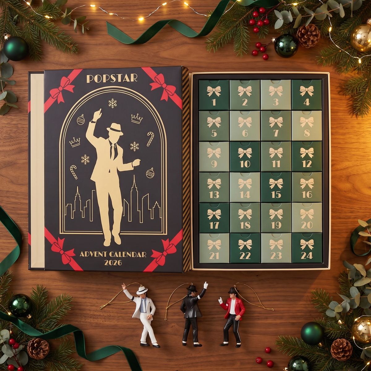 Popstar Collector's Advent Calendar – 24 Days of Iconic Surprises & Mini-Figures