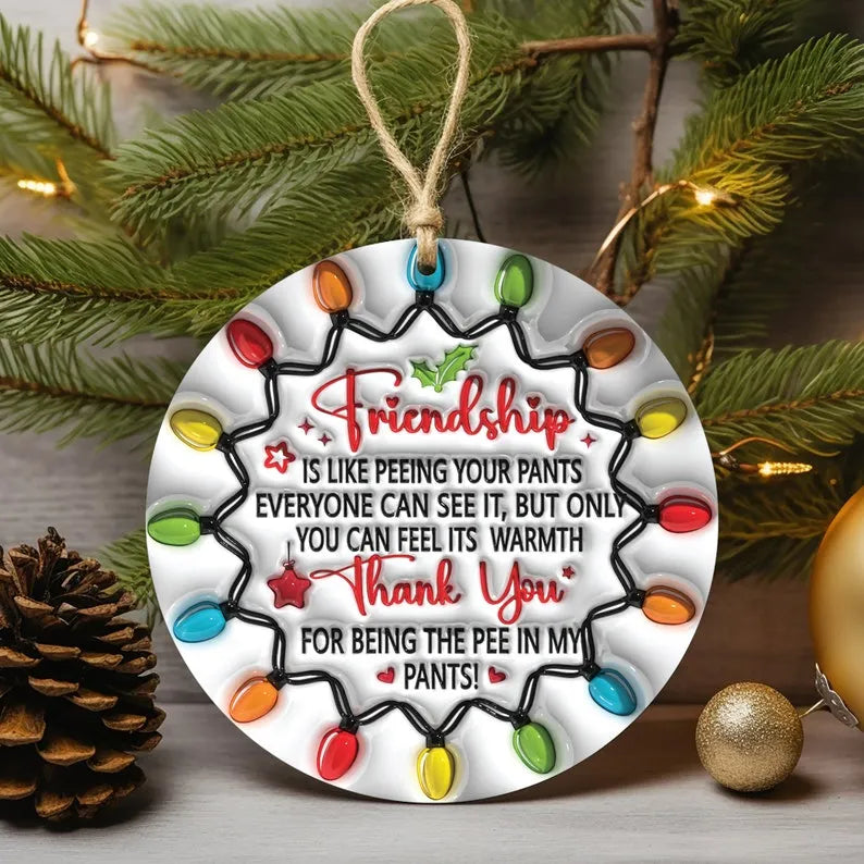 Friendship Ornament-Awesome Friend