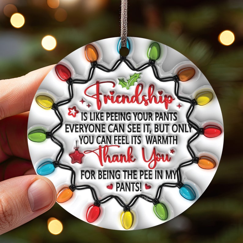 Friendship Ornament-Awesome Friend