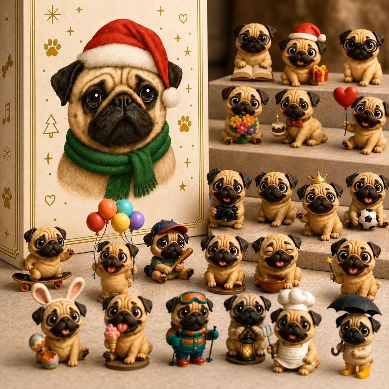 2026 Fun Pug Advent Calendar