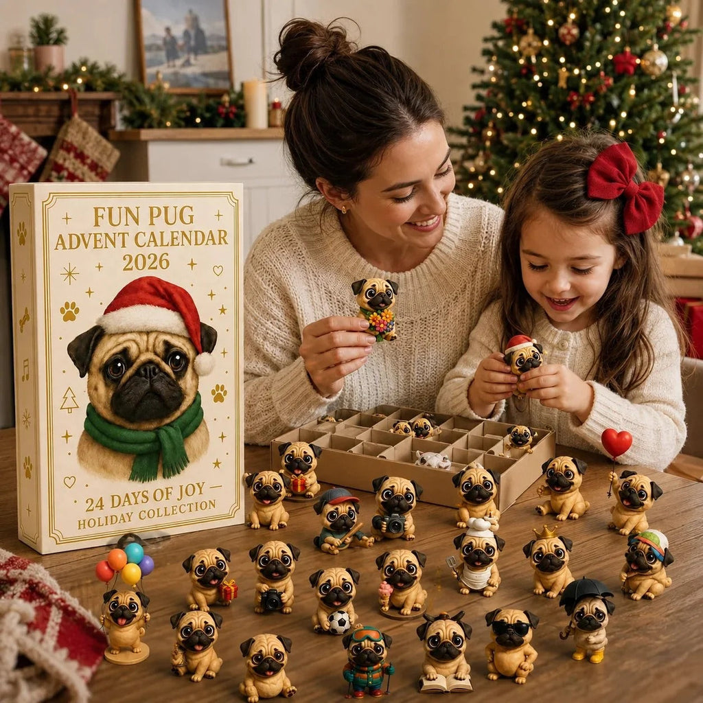 2026 Fun Pug Advent Calendar