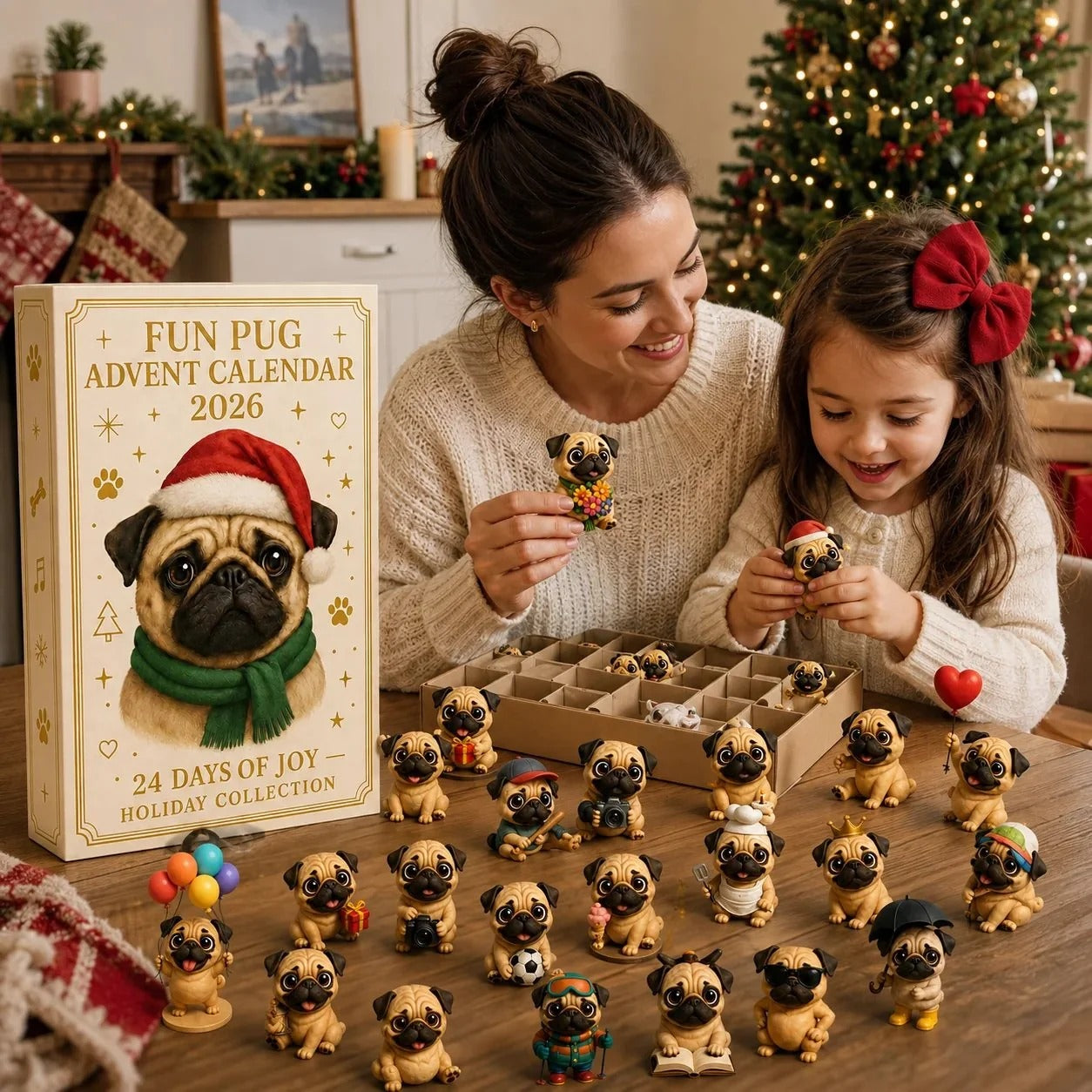 2026 Fun Pug Advent Calendar