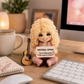 Country Music Singer Emotional Support Doll – Handmade Crochet Companion