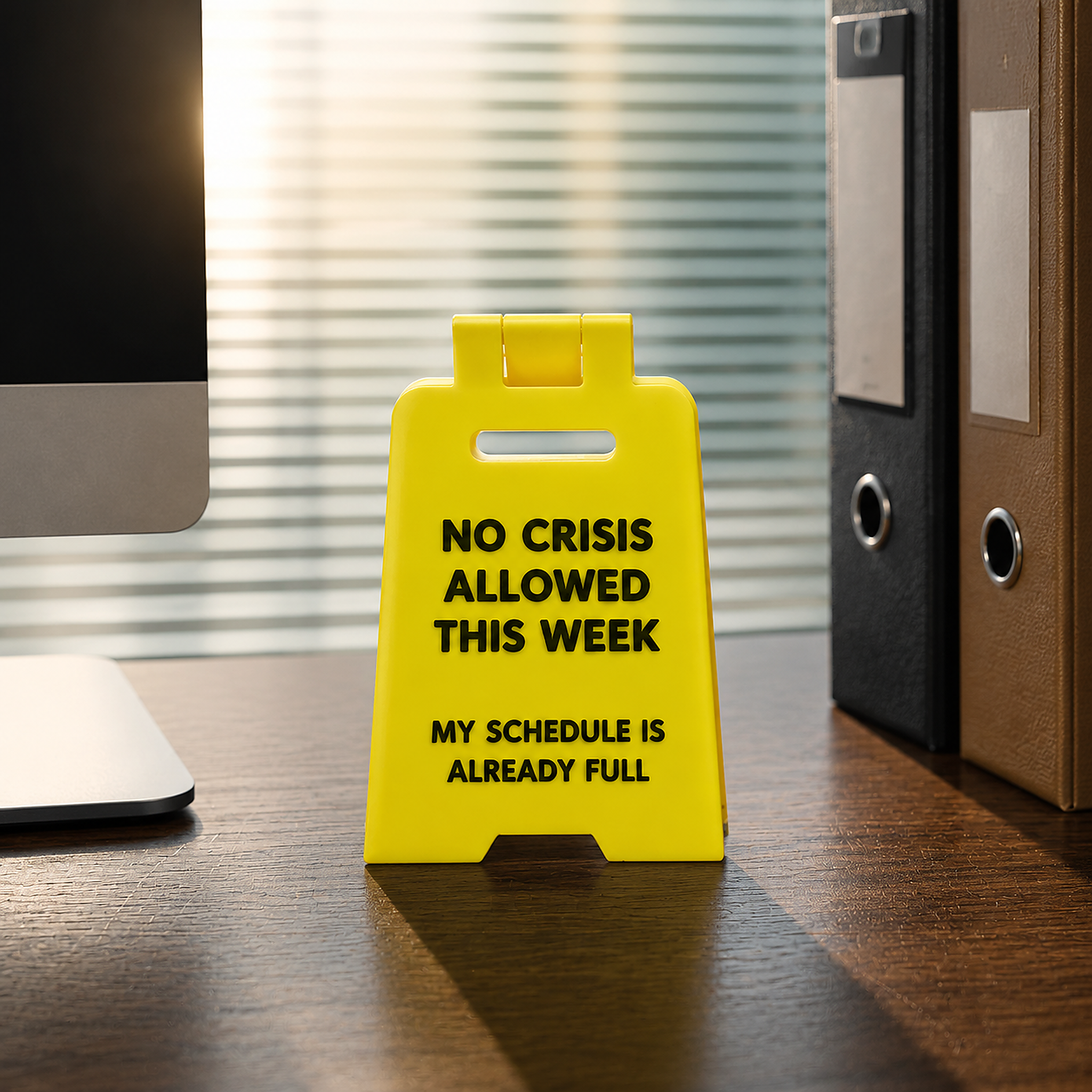 Funny Office Desk Sign