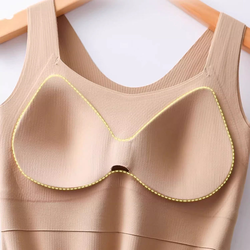 Black Friday Big Sale Women's Thermal Tank Tops With Built-in Bra