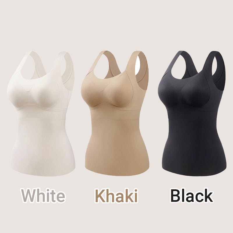 Black Friday Big Sale Women's Thermal Tank Tops With Built-in Bra