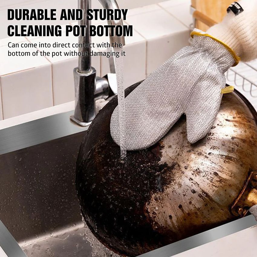 Kitchen Essentials— Dishwashing Wire Gloves