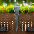 2026 HOT SALE50K+ SOLD! Solar Powered Waterproof Screw Mole Repellent