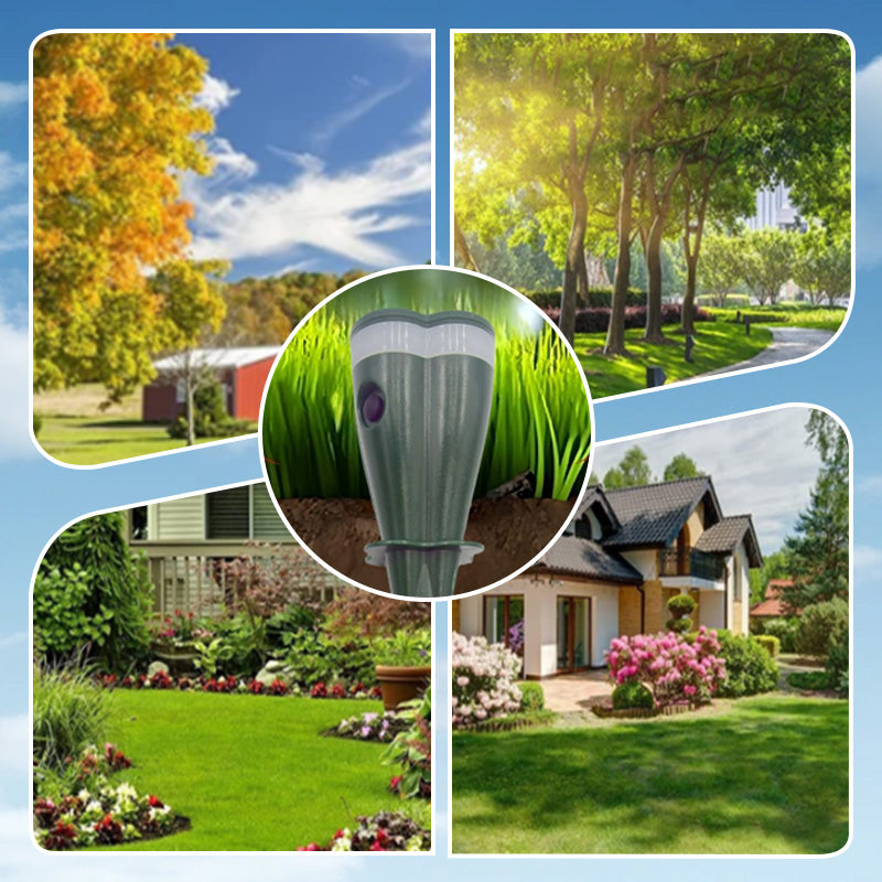 2026 HOT SALE50K+ SOLD! Solar Powered Waterproof Screw Mole Repellent