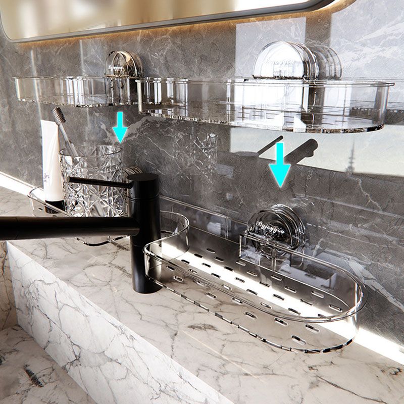 HOT SALESuction Cup Bathroom Storage Rack