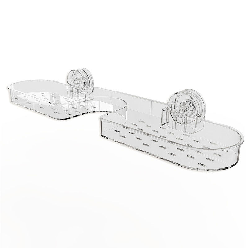 HOT SALESuction Cup Bathroom Storage Rack